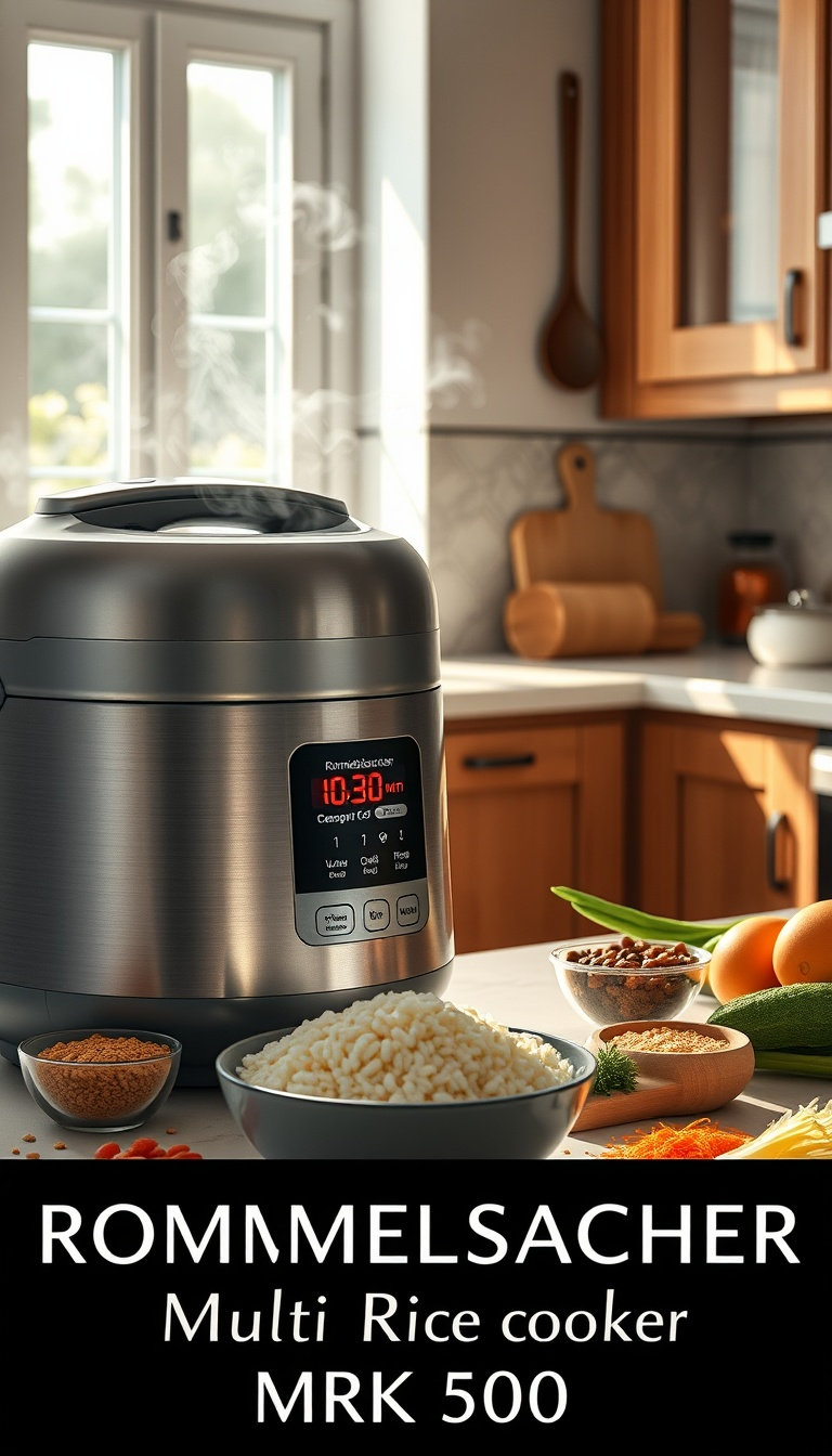 Rommelsbacher multifunctional rice cooker MRK 500