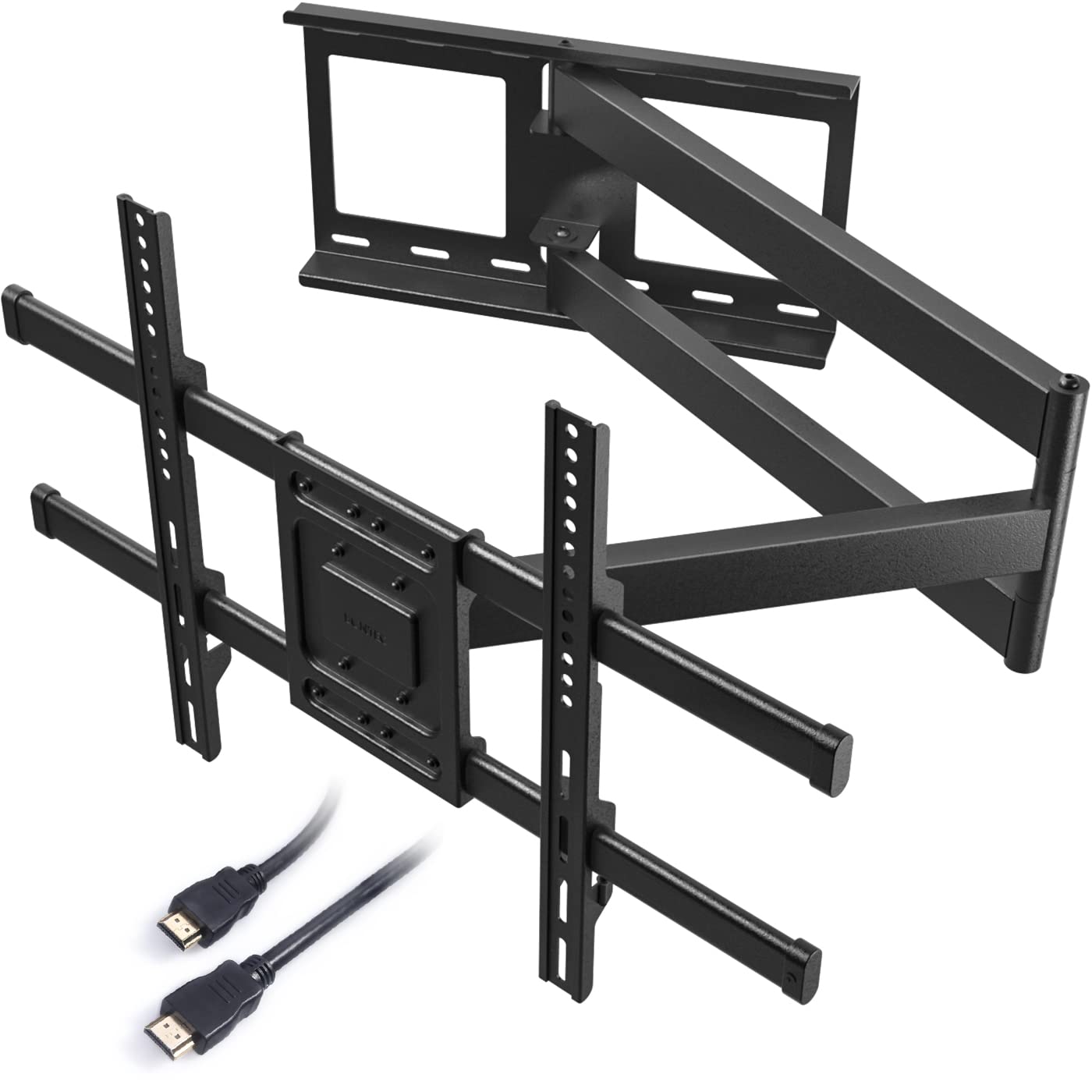 Gedotec TV Wandhalterung Für 40-80 Zoll – Bis 50 Kg, VESA 400x600 Mm, Neigbar, Inkl. Montagematerial