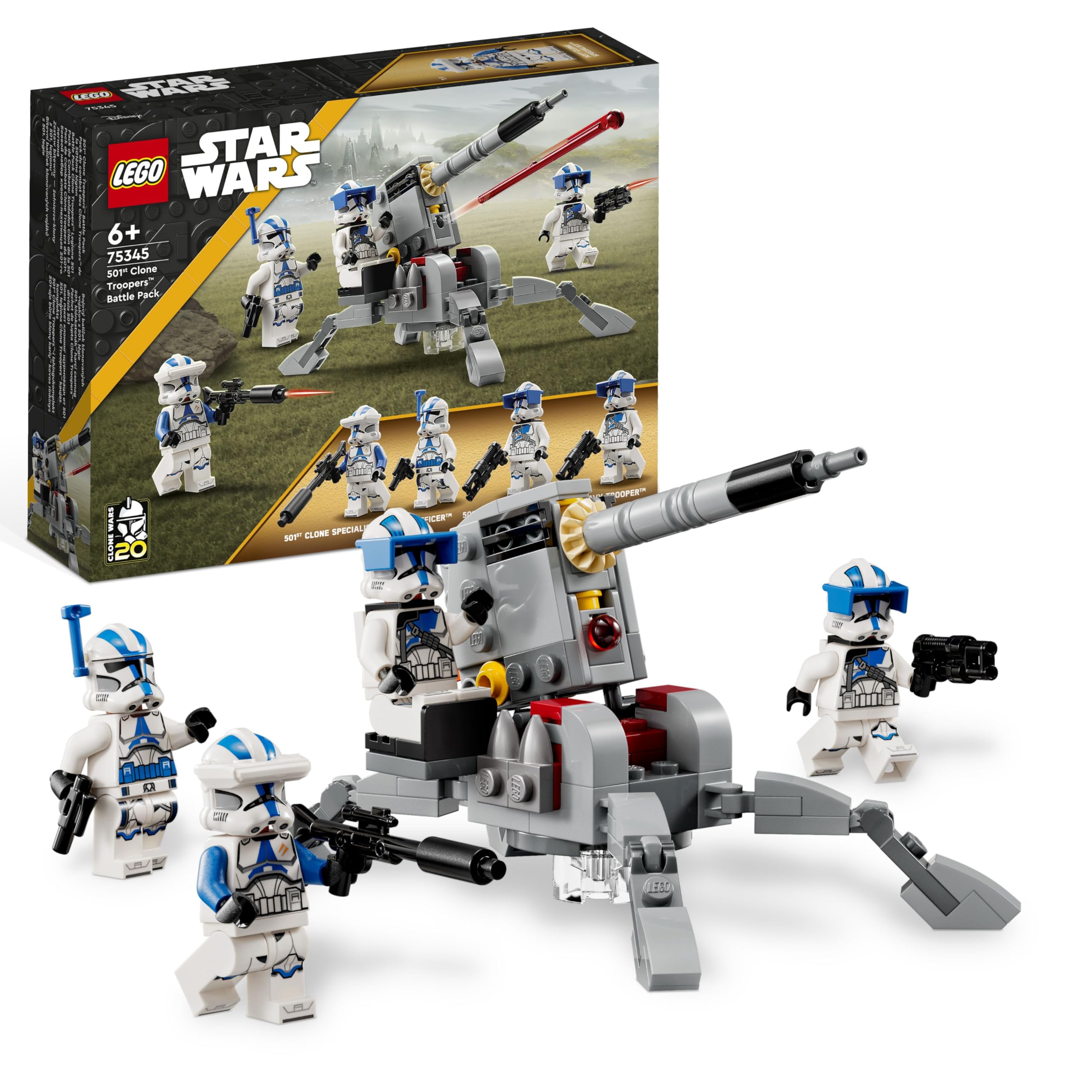 LEGO Star Wars 75345-501st Clone Troopers Battle Pack Set – Sammler Sp