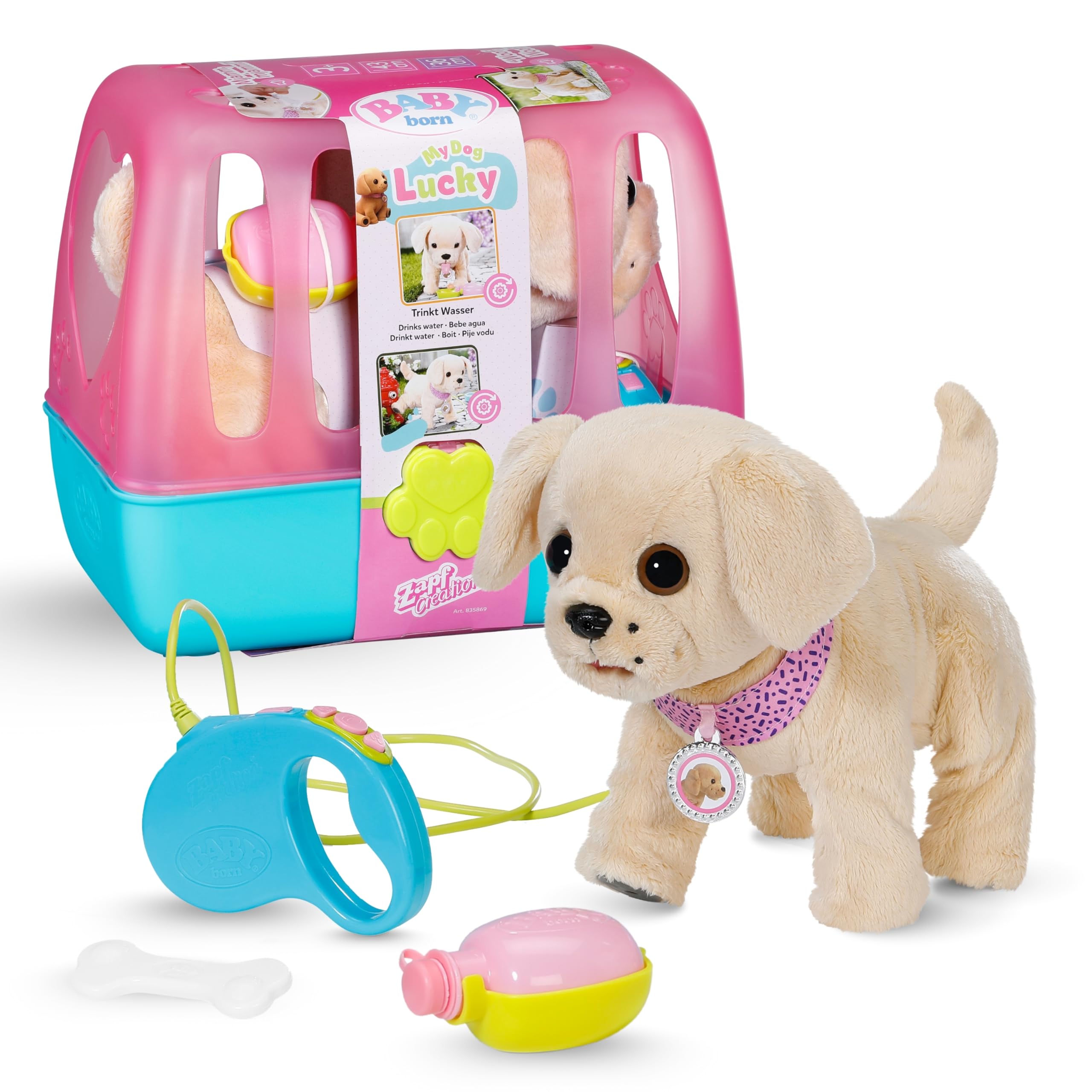 BABY Born Mein Hund Lucky Mit 5 Verschiedenen Funktionen F r Kinder A baby-born-mein-hund-lucky-mit-5-verschiedenen-funktionen-f-r-kinder-a