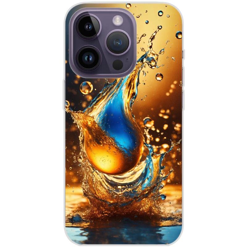 Handyhülle iPhone 14 Pro aus transparentem Silikon mit Motiv 17 Wasser –  Testberichte aus Berlin