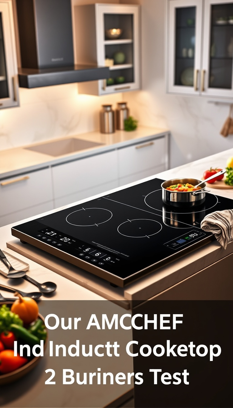 AMZCHEF induktionskochfeld 2 platten Test