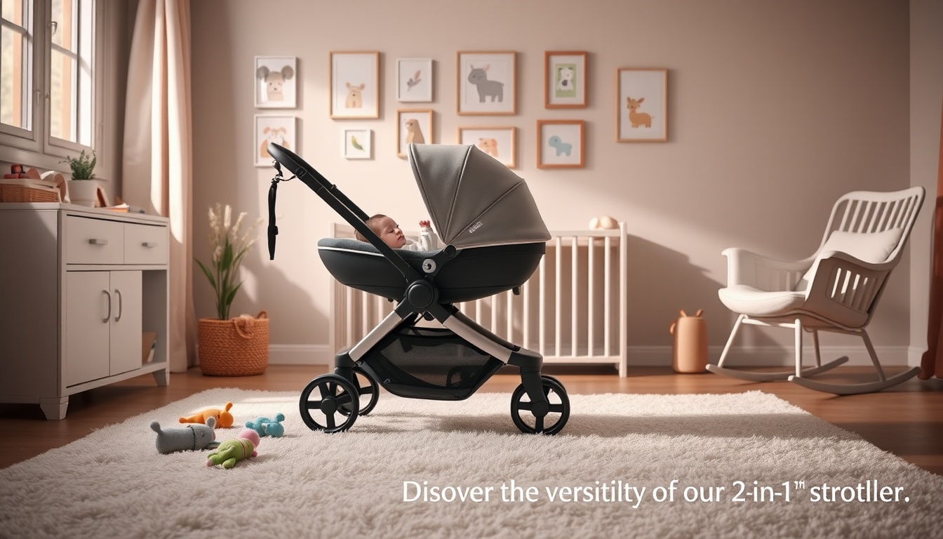Accombe ‎X1-D 2-in-1-Baby Kinderwagen im Test