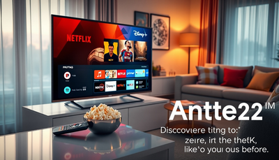 Antteq AV32 Fernseher 32 Zoll Smart TV 2024