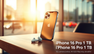 Apple iPhone 16 Pro 1 TB Titan Weiß