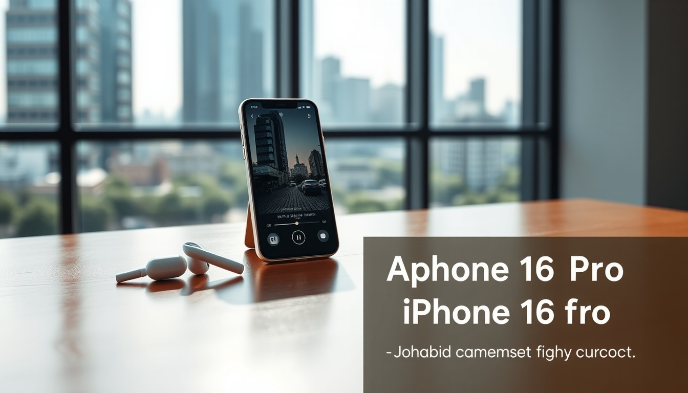 Apple iPhone 16 Pro 256 GB Titan Weiß