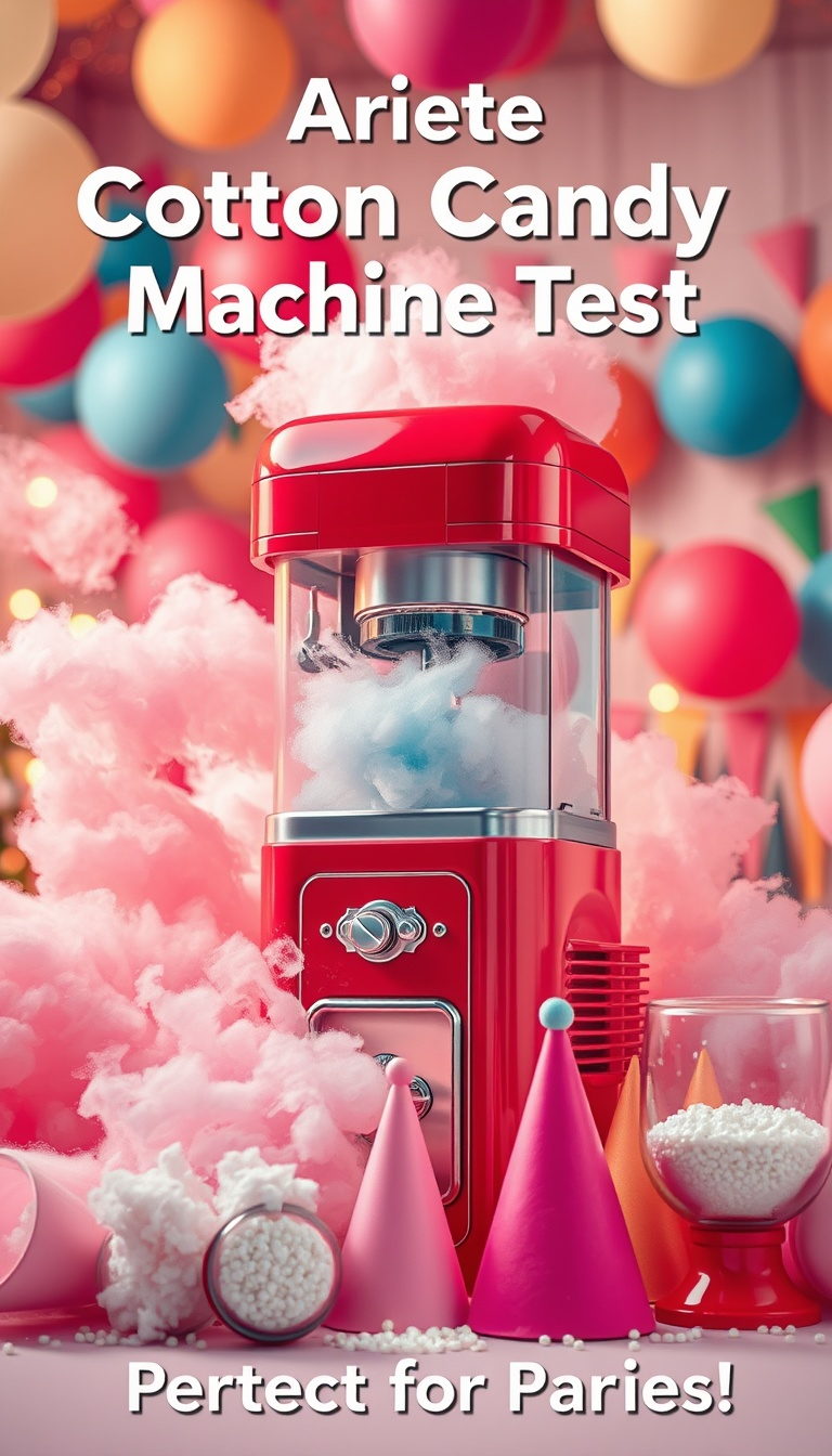 Ariete Zuckerwattemaschine Party Time 2973 im Test