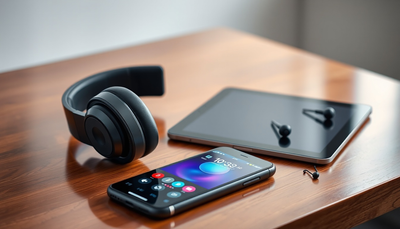 BERIBES Bluetooth Kopfhörer Over Ear Schwarz