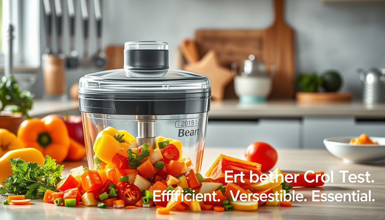 Bear Zerkleinerer Elektrisch Mini im Test
