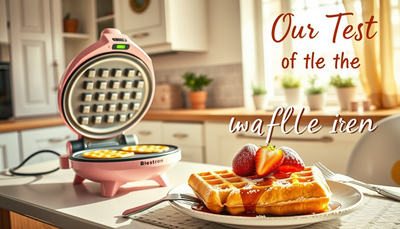 Bestron Brüsseler Waffeleisen im Retro Design im Test