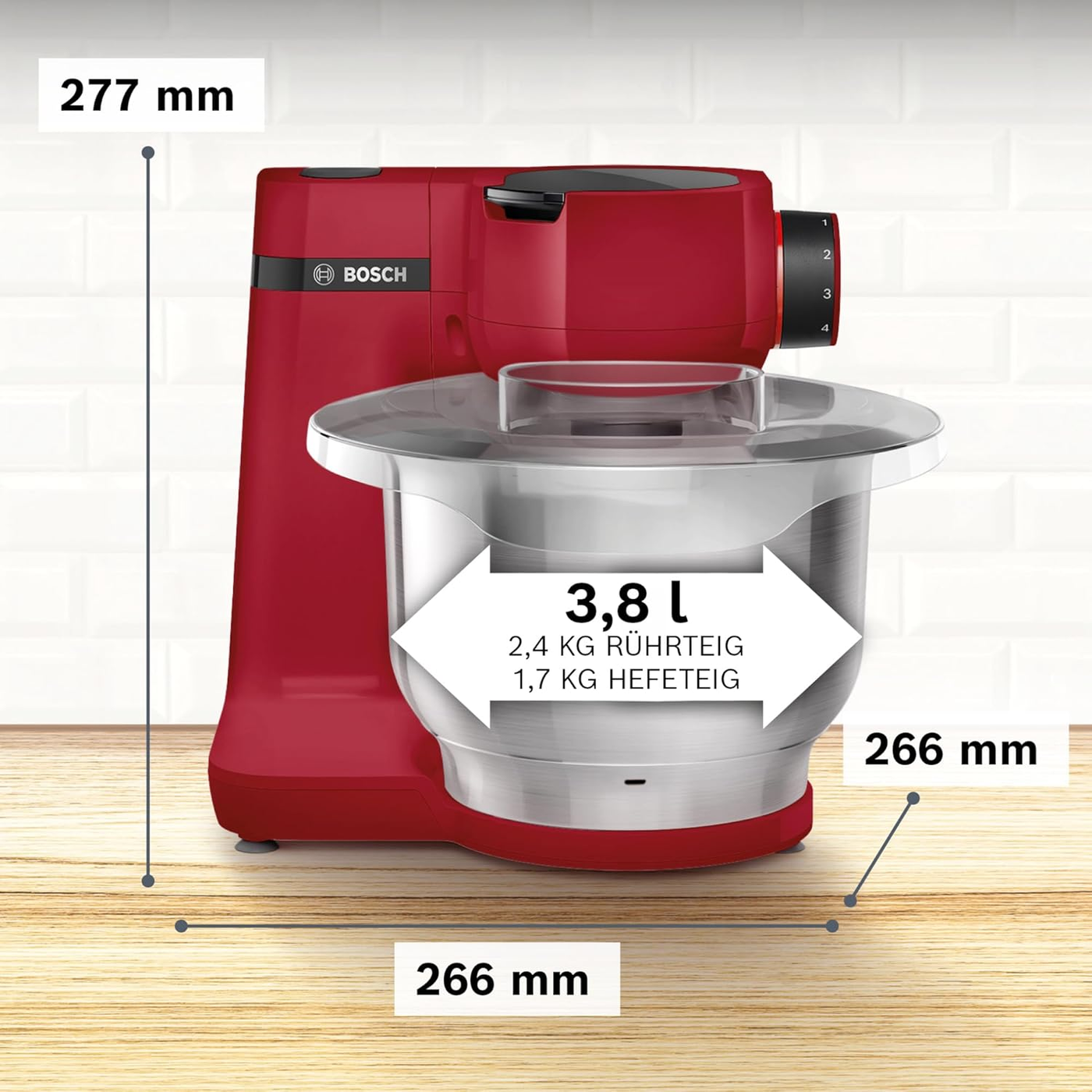 Bosch MUM Serie 2 MUMS2ER01 im Test