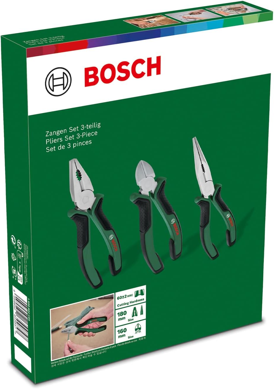 Bosch Zangen Set 3 teilig im Test