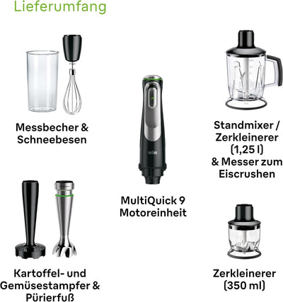 Braun MultiQuick 9 MQ 9147X im Test