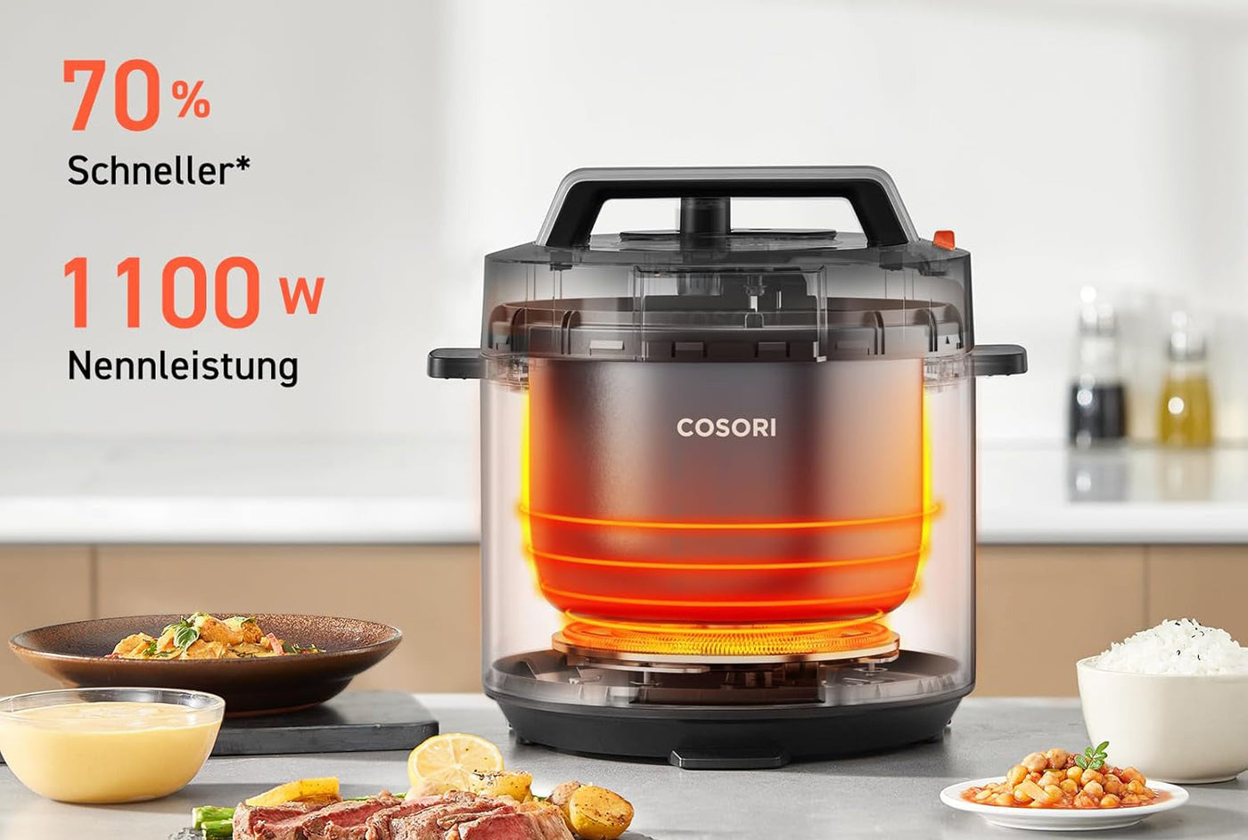 COSORI CMC-CO601 Schnellkochtopf im Test
