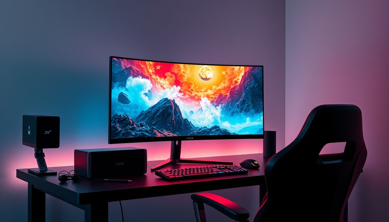 CRUA 34 Zoll Curved Gaming Monitor im Test