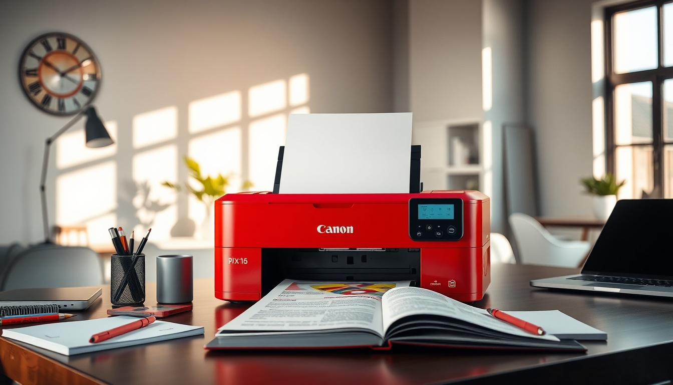 Canon PIXMA MG3650S Farbtintenstrahldrucker Rot