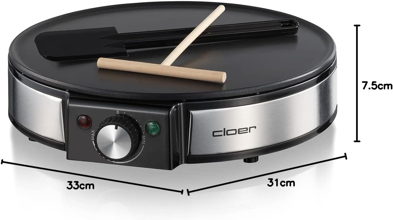Cloer 6630 Crêpes-Maker im Test