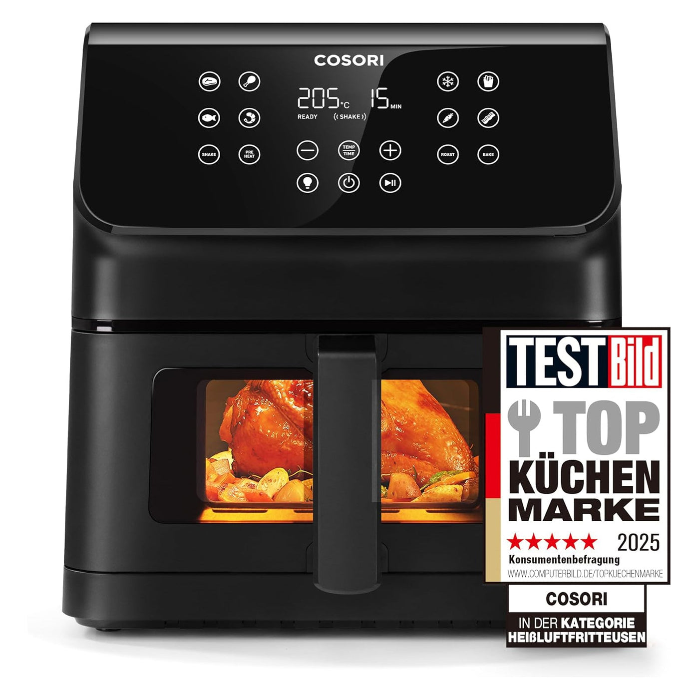 Cosori CAF-P652-KEU Airfryer im Test