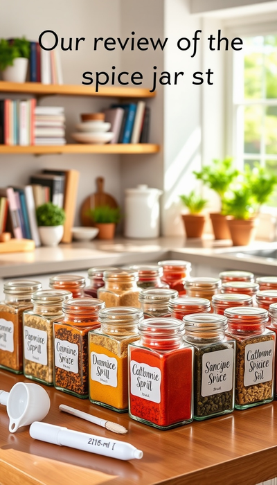 Cuccinara® Gewürzgläser im Test