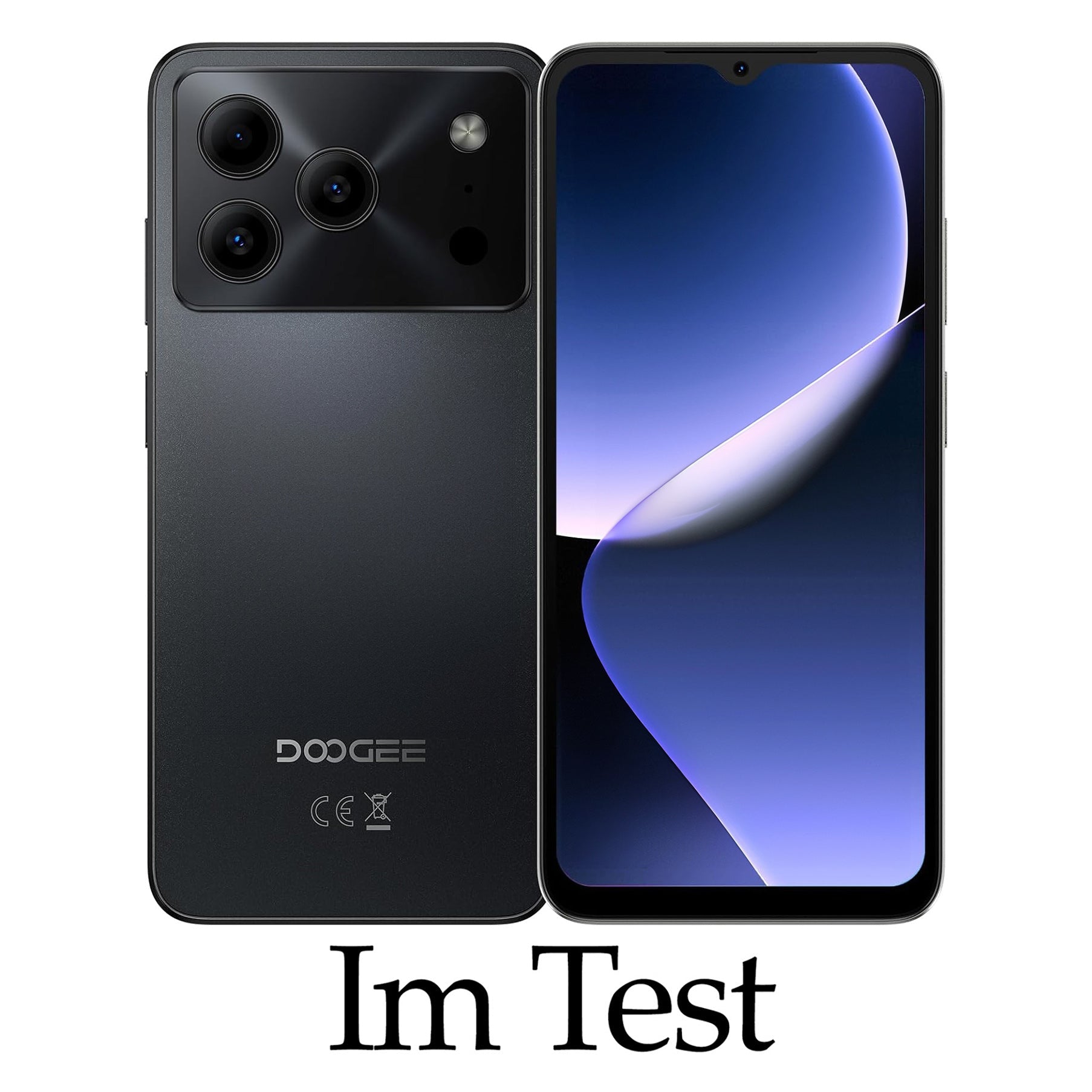 HGJFTANY Pellicola In Vetro Temperato 9H Per Doogee Note 56 Plus – Antiurto, Antigraffio E Antiimpronta, 0.33mm, Confezione Con Kit Pulizia