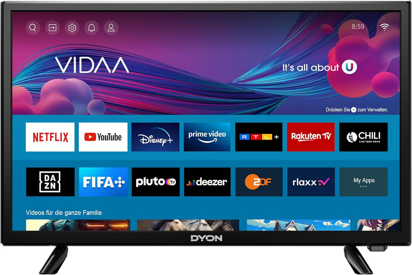 DYON Movie Smart 24 VX im Test