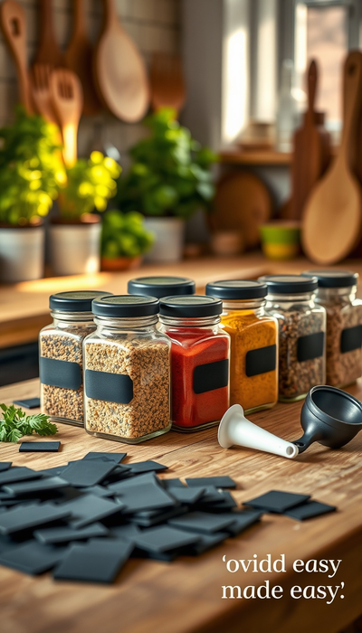 EDELHAUS Gewürzgläser Eckig mit Plastikdeckel im Test