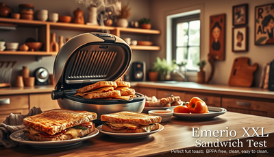 Emerio XXL Sandwichtoaster im Test