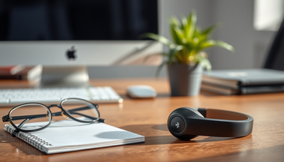 FAMOO Headset Bluetooth Headset mit Mikrofon