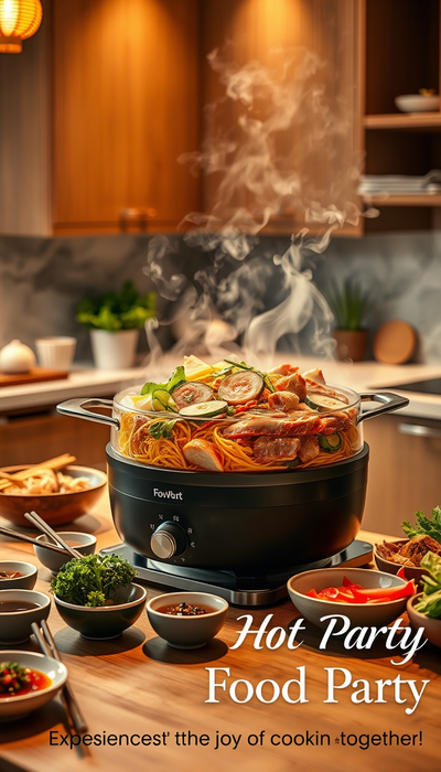Food Party Hot Pot Elektrisch 6 Liter im Test