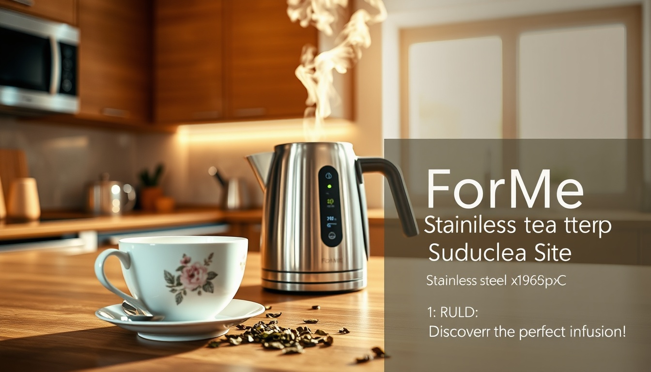ForMe Edelstahl Wasserkocher im Test