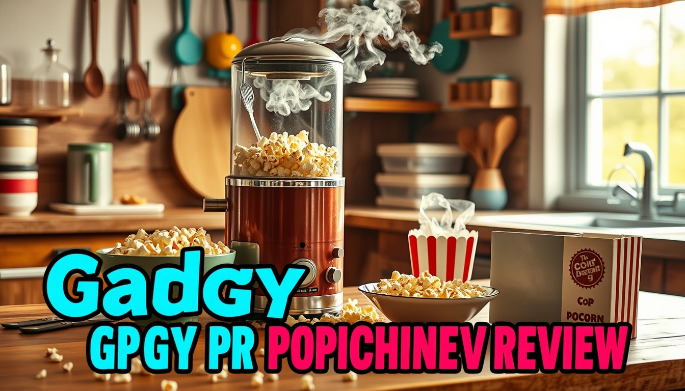 Gadgy Popcorn Maschine im Test