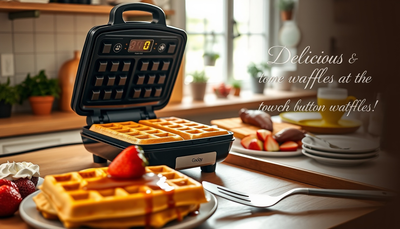 Gadgy Waffeleisen Belgische Waffel im Test