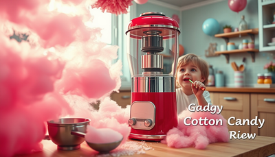 Gadgy Zuckerwattemaschine im Test