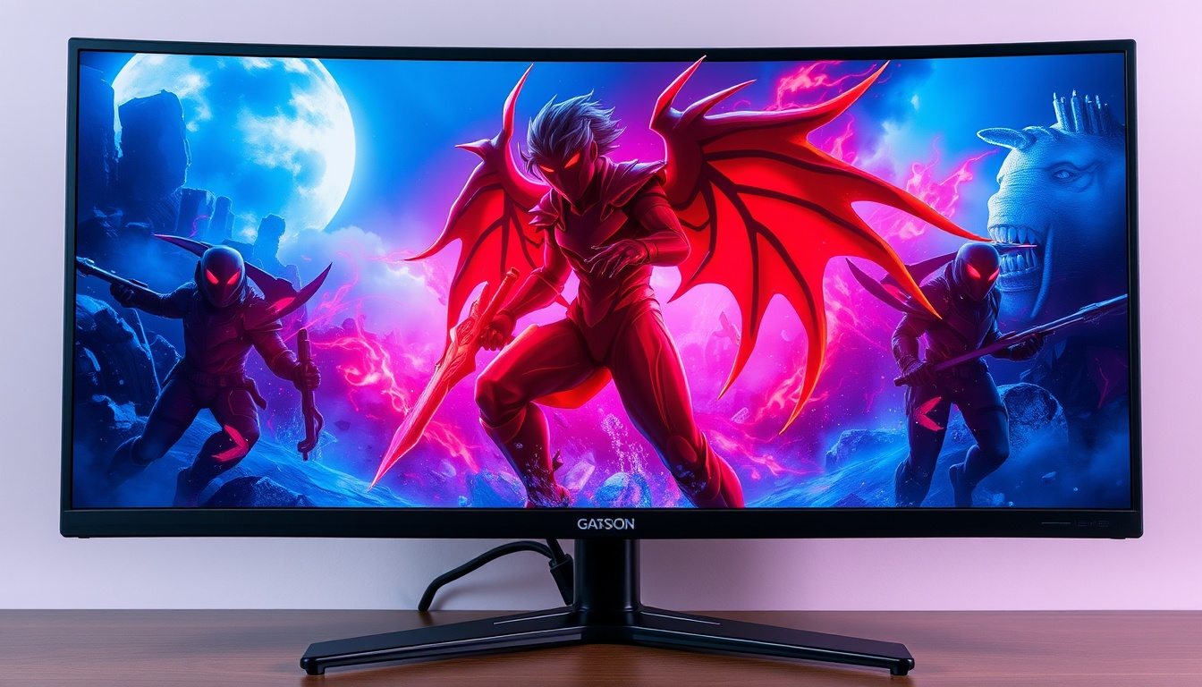 Gawfolk 34 Zoll Ultrawide Curved Gaming Monitor Test