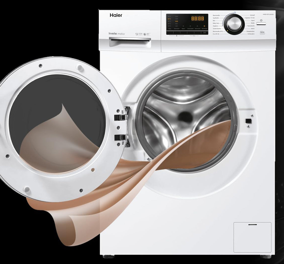 Haier HW100-BP14636N Waschmaschine im Test