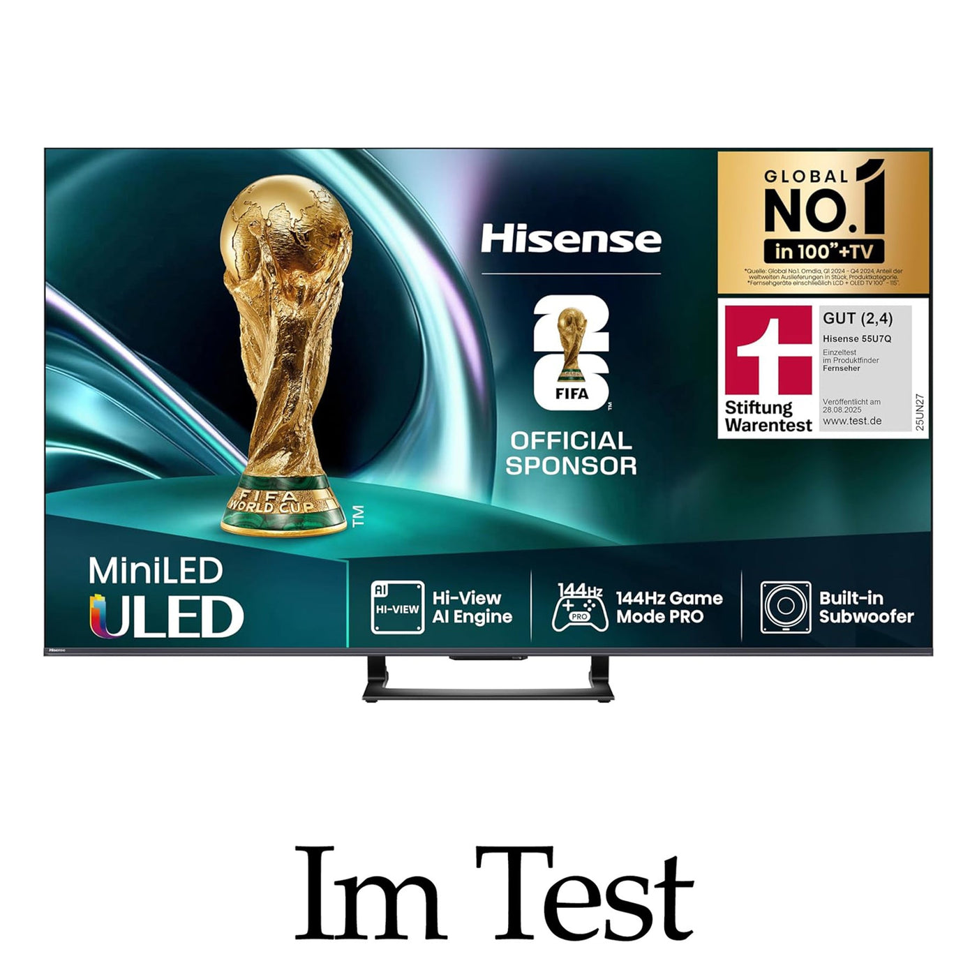 Hisense 55U7Q Test