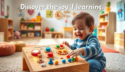 Hoarosall Montessori Spielzeug Busy Board im Test