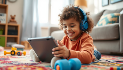 JoySpark Bluetooth Kopfhörer Kinder Blau