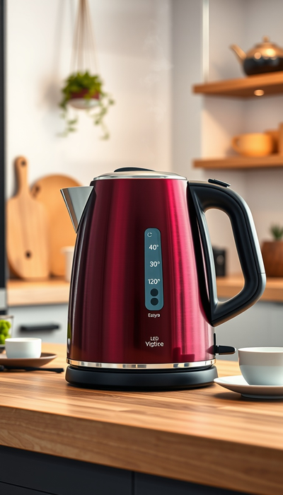 KESSER® Wasserkocher Edelstahl im Test
