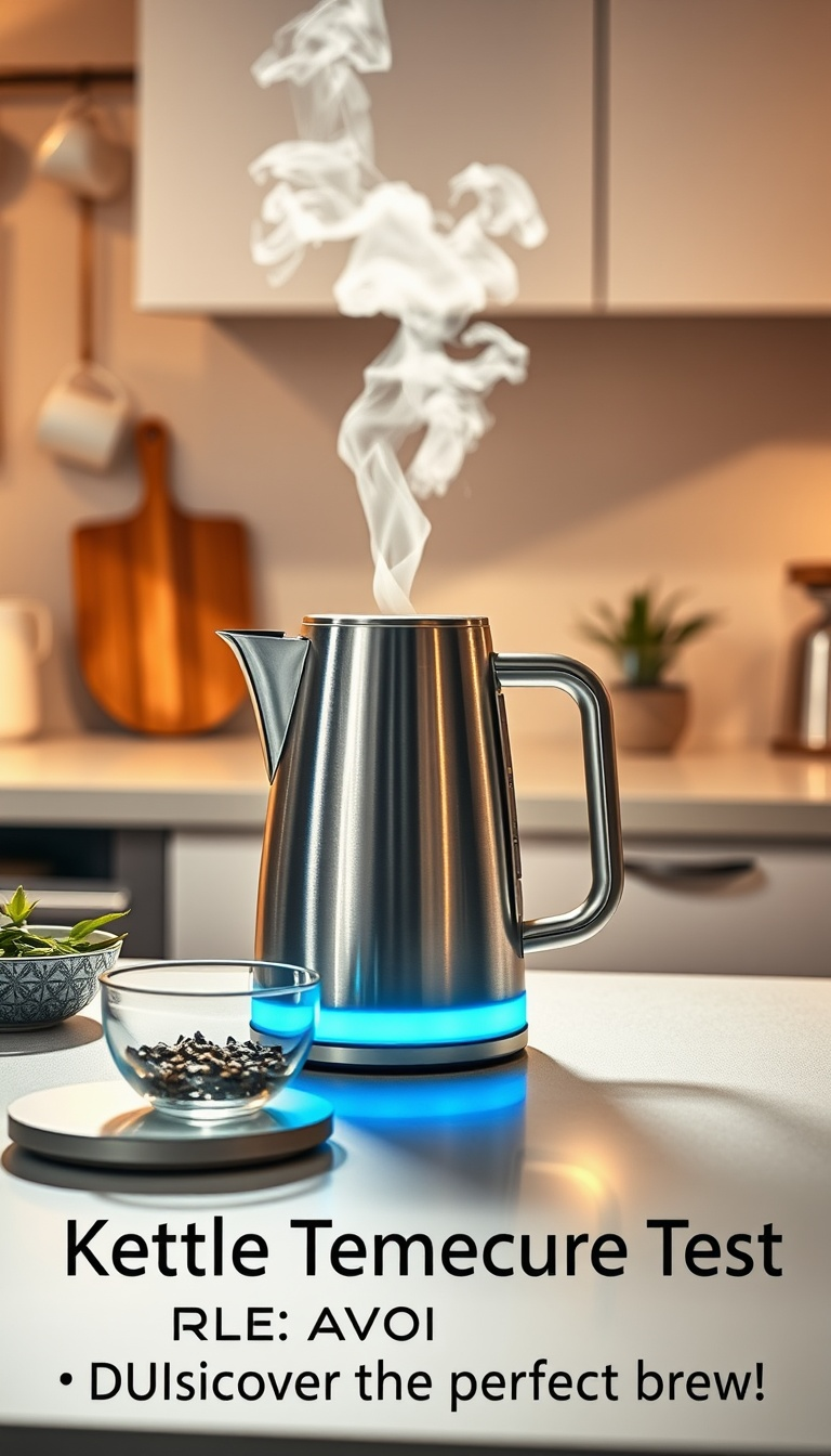 KESSER® Wasserkocher mit LED Beleuchtung-Farbe je nach Temperaturwahl Test