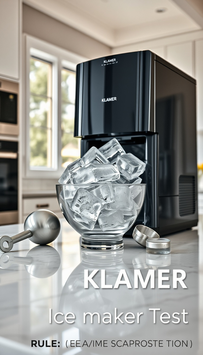 KLAMER Eiswürfelmaschine im Test