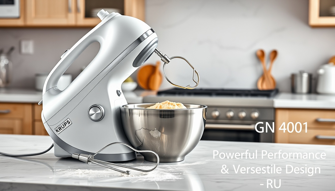 Krups GN4001 3 Mix 4000 Handmixer Test