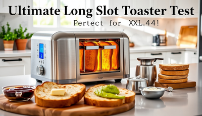LEBENLANG Langschlitz Toaster 4 Scheiben mit Brötchenaufsatz test