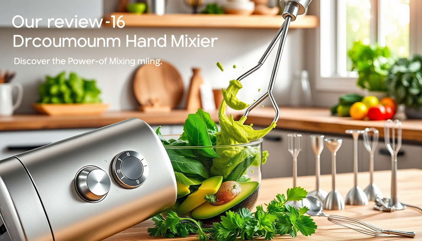 LEBENLANG Premium 1200W Stabmixer Set Test