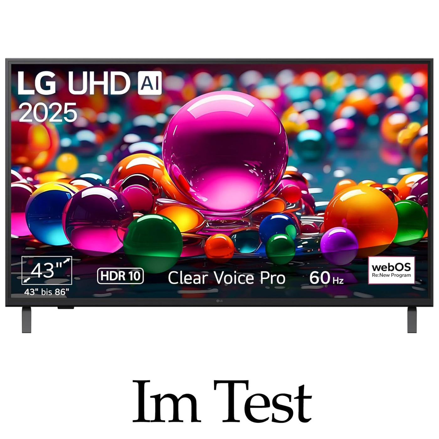 LG 43UA75006LA Test