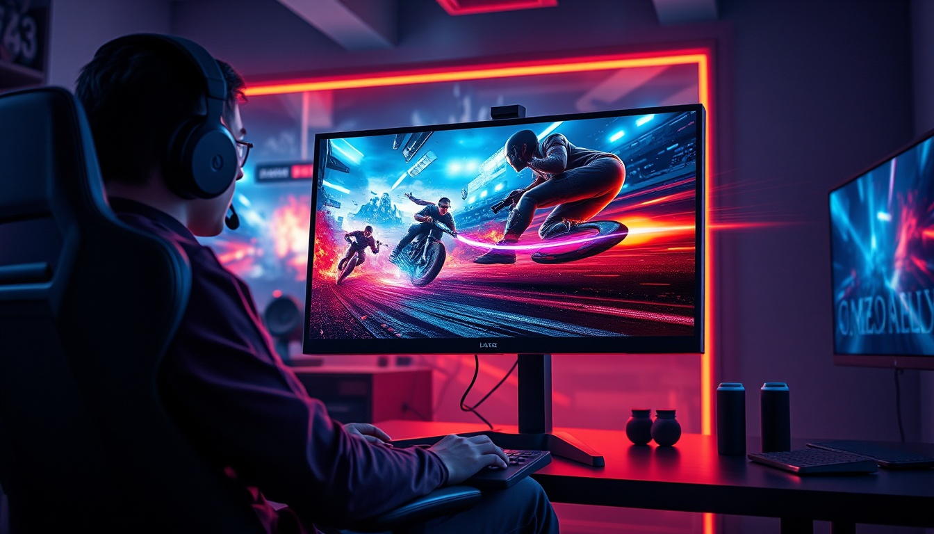 LG Electronics 24GS65F-B.AEU Ultragear™ Test