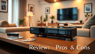 LG Electronics Blu-ray Player BP250 Schwarz
