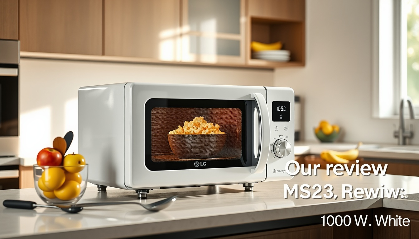 LG Electronics LG MS 23 Necbw Mikrowelle Test