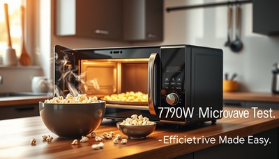 LG MS2042D 700W Mikrowelle Test
