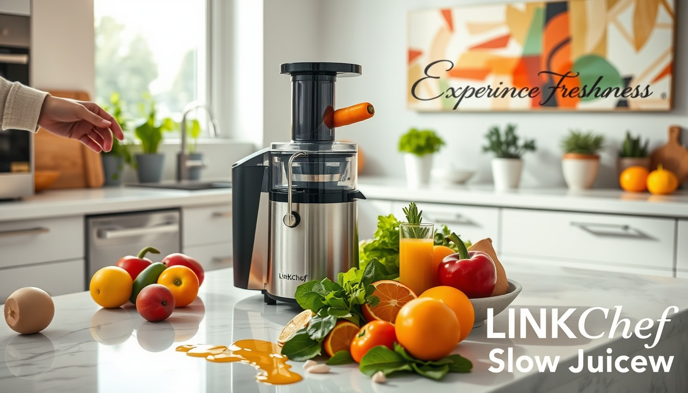 LINKChef Entsafter Slow Juicer Test